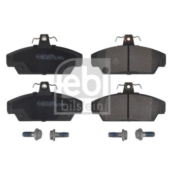 Jeu de 4 plaquettes de frein avant FEBI BILSTEIN 116202