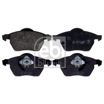 Jeu de 4 plaquettes de frein avant FEBI BILSTEIN OEM 272370
