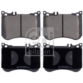 Jeu de 4 plaquettes de frein avant FEBI BILSTEIN [116230]