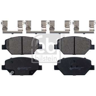 Jeu de 4 plaquettes de frein avant FEBI BILSTEIN OEM 84120877 Jeu de 4 plaquettes de frein avant FEBI BILSTEIN OEM 84120877
