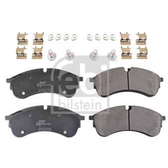 Jeu de 4 plaquettes de frein avant FEBI BILSTEIN OEM 2N0698151A