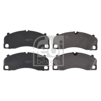 Jeu de 4 plaquettes de frein avant FEBI BILSTEIN 116259