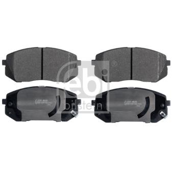 Jeu de 4 plaquettes de frein avant FEBI BILSTEIN OEM 58101Q4A10