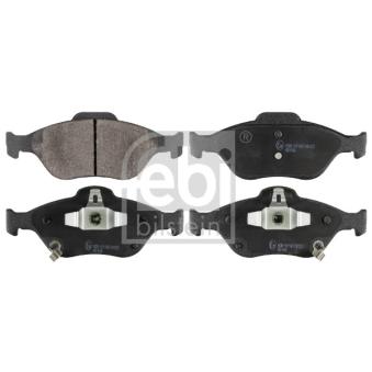 Jeu de 4 plaquettes de frein avant FEBI BILSTEIN OEM 044650D050
