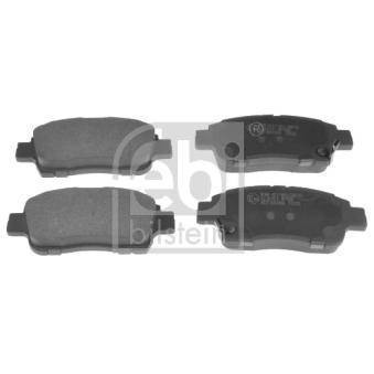 Jeu de 4 plaquettes de frein avant FEBI BILSTEIN OEM 0446552070
