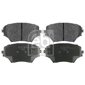 Jeu de 4 plaquettes de frein avant FEBI BILSTEIN OEM 0446542070