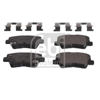 Jeu de 4 plaquettes de frein arrière FEBI BILSTEIN OEM 58302B2A00