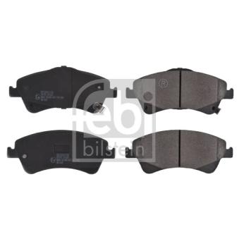 Jeu de 4 plaquettes de frein avant FEBI BILSTEIN OEM 0446502190