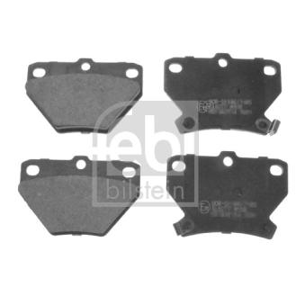 Jeu de 4 plaquettes de frein arrière FEBI BILSTEIN OEM 0446652010 Jeu de 4 plaquettes de frein arrière FEBI BILSTEIN OEM 0446652010