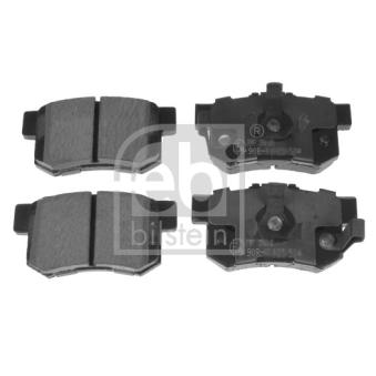 Jeu de 4 plaquettes de frein arrière FEBI BILSTEIN OEM 06430S9AE00