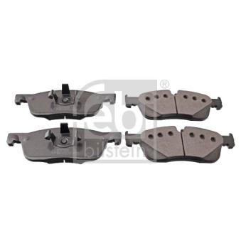 Jeu de 4 plaquettes de frein avant FEBI BILSTEIN 116327 pour JAGUAR E-PACE 2.0 P200 MHEV AWD - 200cv