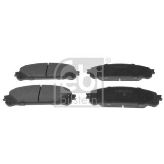 Jeu de 4 plaquettes de frein avant FEBI BILSTEIN OEM 0446548220