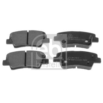Jeu de 4 plaquettes de frein arrière FEBI BILSTEIN OEM 48413341A0