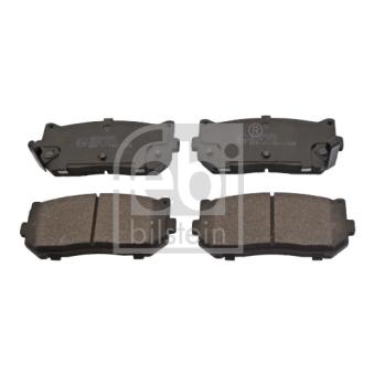 Jeu de 4 plaquettes de frein arrière FEBI BILSTEIN OEM 0k9a02623z