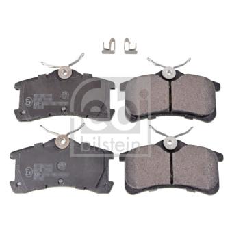 Jeu de 4 plaquettes de frein arrière FEBI BILSTEIN OEM 0446602010