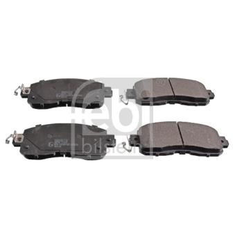 Jeu de 4 plaquettes de frein avant FEBI BILSTEIN OEM D10603TS0A