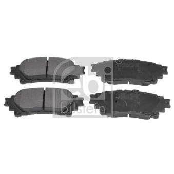 Jeu de 4 plaquettes de frein arrière FEBI BILSTEIN OEM 0446647071