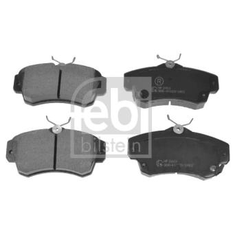 Jeu de 4 plaquettes de frein avant FEBI BILSTEIN [116361]