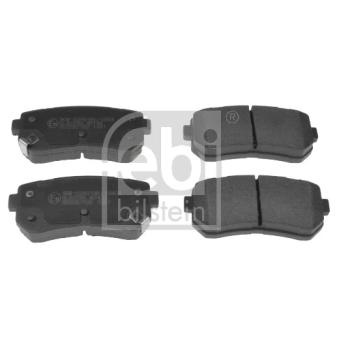 Jeu de 4 plaquettes de frein arrière FEBI BILSTEIN OEM 583021YA50 Jeu de 4 plaquettes de frein arrière FEBI BILSTEIN OEM 583021YA50