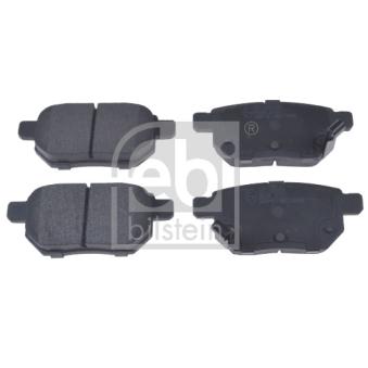 Jeu de 4 plaquettes de frein arrière FEBI BILSTEIN 116390 pour TOYOTA IQ 1.33 - 98cv