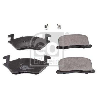 Jeu de 4 plaquettes de frein avant FEBI BILSTEIN OEM 0449110131