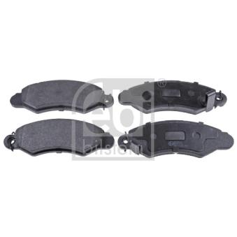 Jeu de 4 plaquettes de frein avant FEBI BILSTEIN OEM 5520080E10