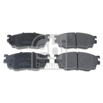 Jeu de 4 plaquettes de frein avant FEBI BILSTEIN OEM G1YC3328ZB