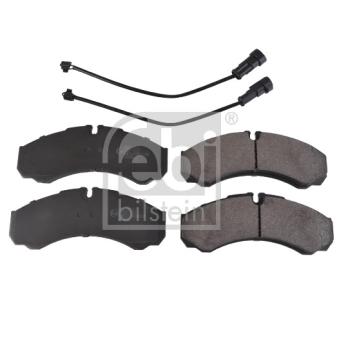 Jeu de 4 plaquettes de frein arrière FEBI BILSTEIN [116409]
