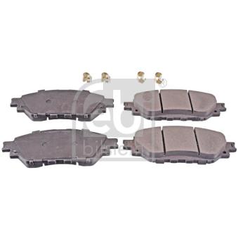 Jeu de 4 plaquettes de frein avant FEBI BILSTEIN OEM 044650K420
