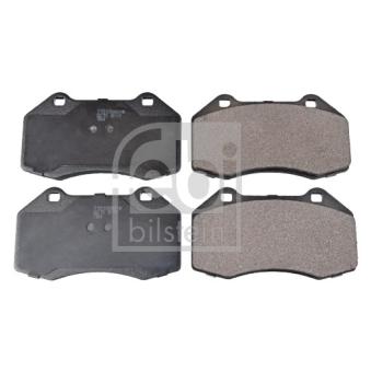 Jeu de 4 plaquettes de frein avant FEBI BILSTEIN OEM 7701208218