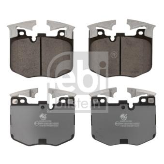 Jeu de 4 plaquettes de frein avant FEBI BILSTEIN [116430]