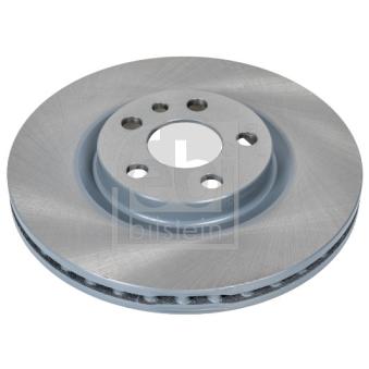Jeu de 2 disques de frein avant FEBI BILSTEIN 12037 pour HYUNDAI SANTA FÉ 2.0 - 147cv