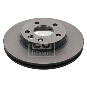 Jeu de 2 disques de frein avant FEBI BILSTEIN 14040 pour FORD ORION 2.5 Syncro - 110cv