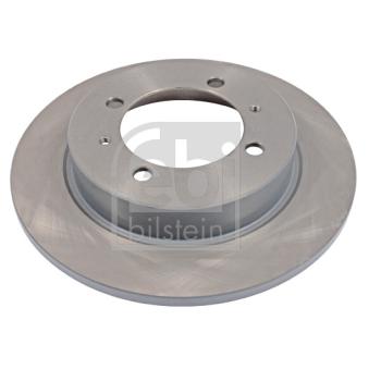Jeu de 2 disques de frein arrière FEBI BILSTEIN 14925 pour FIAT DOBLO 1.6 - 103cv