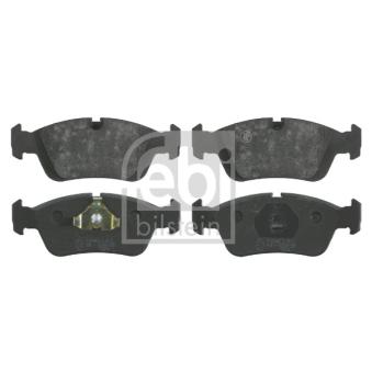 Jeu de 4 plaquettes de frein avant FEBI BILSTEIN OEM 34111161437