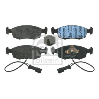 Jeu de 4 plaquettes de frein avant FEBI BILSTEIN OEM 1629697