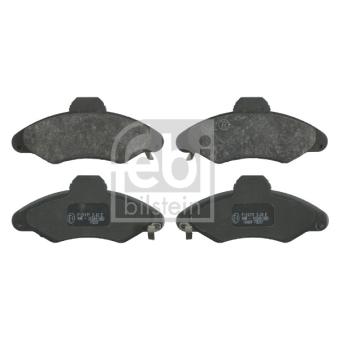 Jeu de 4 plaquettes de frein avant FEBI BILSTEIN OEM 6500954