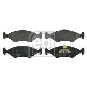 Jeu de 4 plaquettes de frein avant FEBI BILSTEIN OEM 98FB2K021BA