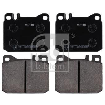 Jeu de 4 plaquettes de frein avant FEBI BILSTEIN OEM 0034207420