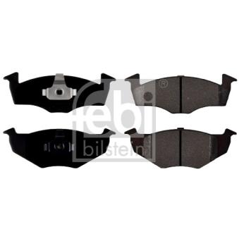 Jeu de 4 plaquettes de frein avant FEBI BILSTEIN OEM 1H0615105E