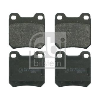 Jeu de 4 plaquettes de frein arrière FEBI BILSTEIN OEM 1605006