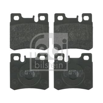 Jeu de 4 plaquettes de frein arrière FEBI BILSTEIN 16153 pour AUDI Q5 420 SEC - 218cv