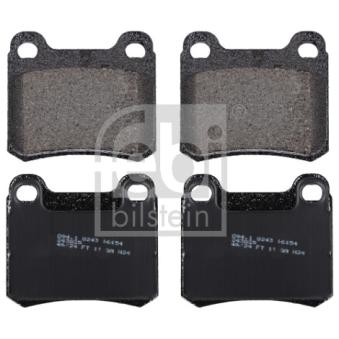Jeu de 4 plaquettes de frein arrière FEBI BILSTEIN [16154]