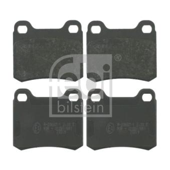 Jeu de 4 plaquettes de frein arrière FEBI BILSTEIN OEM A0004200120