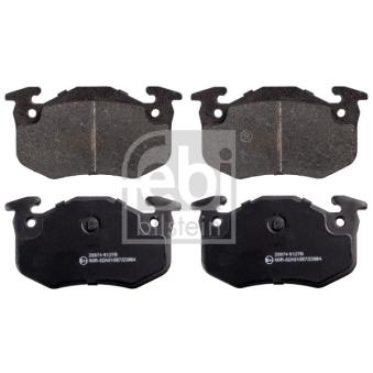 Jeu de 4 plaquettes de frein arrière FEBI BILSTEIN 16189 pour VOLKSWAGEN ID.3 1.9 D - 70cv