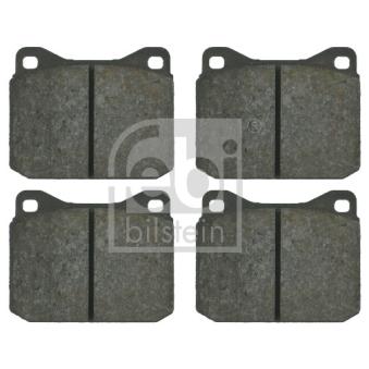 Jeu de 4 plaquettes de frein avant FEBI BILSTEIN OEM 281698151A