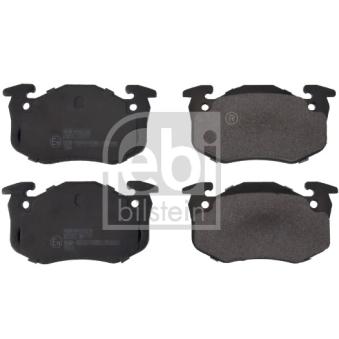 Jeu de 4 plaquettes de frein avant FEBI BILSTEIN OEM 7701202710
