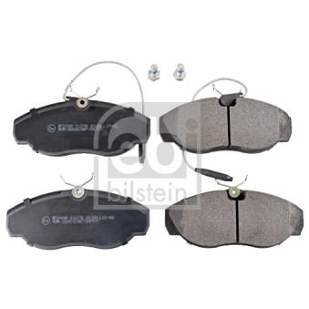 Jeu de 4 plaquettes de frein avant FEBI BILSTEIN OEM 9945788