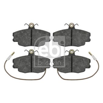 Jeu de 4 plaquettes de frein avant FEBI BILSTEIN OEM 6025070807 Jeu de 4 plaquettes de frein avant FEBI BILSTEIN OEM 6025070807