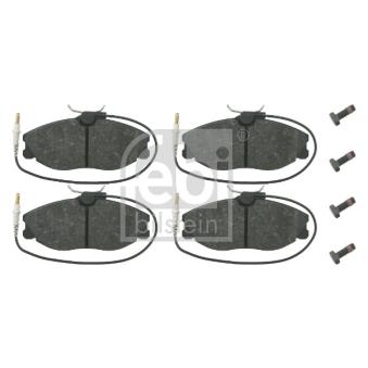Jeu de 4 plaquettes de frein avant FEBI BILSTEIN [16257]